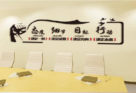  昆山企业文化墙主要展示什么？