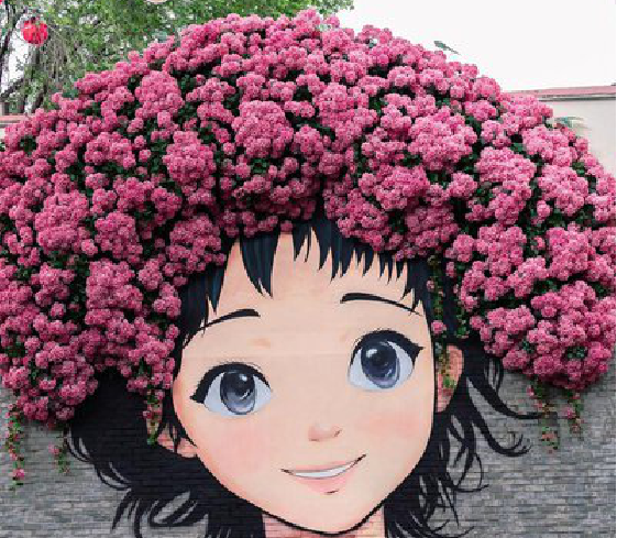  昆山墙体彩绘-网红墙打卡