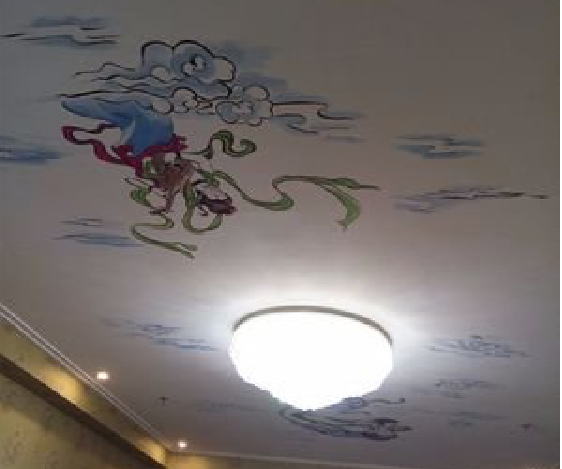  昆山如何快速绘制天花板上的手绘墙？